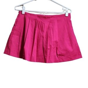 Zara skorts mini skirt with side pockets color pink